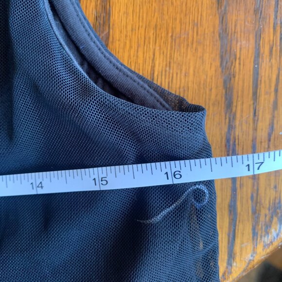 Rare McQ Alexander McQueen Women's XS Feather Dress Darkest Black Sheath Stretch - Picture 9 of 10